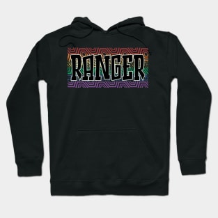 LGBTQ PATTERN USA RANGER Hoodie